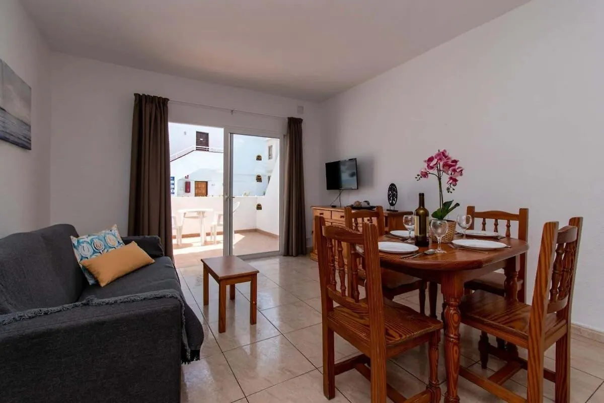 דירה פלאייה דה לאס אמריקס Las Floritas 22 - One Bed Ground Floor With Pool View